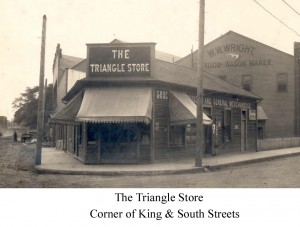 The Triangle Store - Corner of King & South Streets