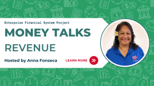Money Talks: Revenue. Hosted by Anna Fonseca. Click image to learn more!