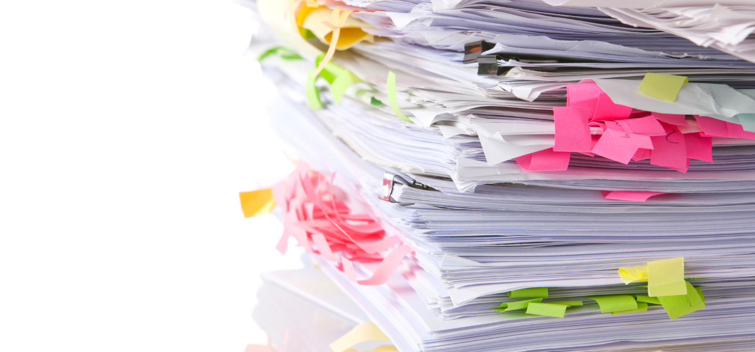 Stack of papers