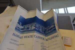 Original Blueprints of the Hawaiʻi State Capitol