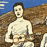 ʻUkulele player from The At-A-Glance Illustrated Self Instructor for Ukulele and Ukulele Banjo